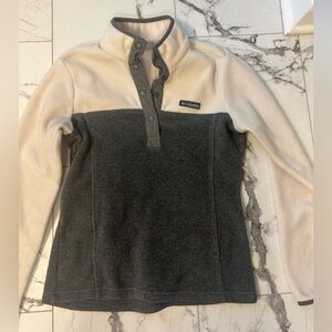 Columbia button-up sweater